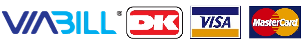 Danam Antik modtager bankoverf�rsel, Visa, Dankort, og Mastercard