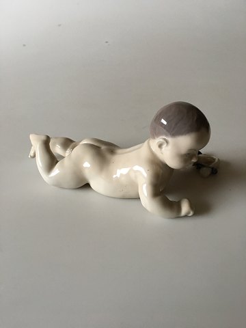 Royal Copenhagen Figur - Kravlende Barn No. 1739