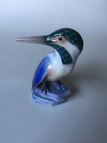 Bing og Grøndahl Figurine Kingfisher on rock No. 1619