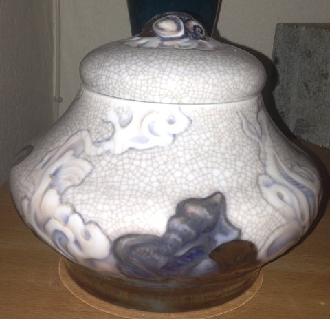 Bing and Grondahl Art Nouveau Unique Vase by Effie Hegermann-Lindencrone No 1960 from 1927