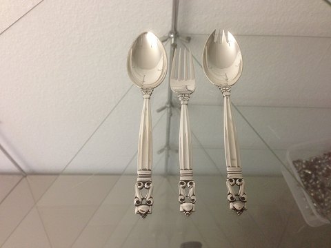Georg Jensen Sterling Silver Konge Barnebestik