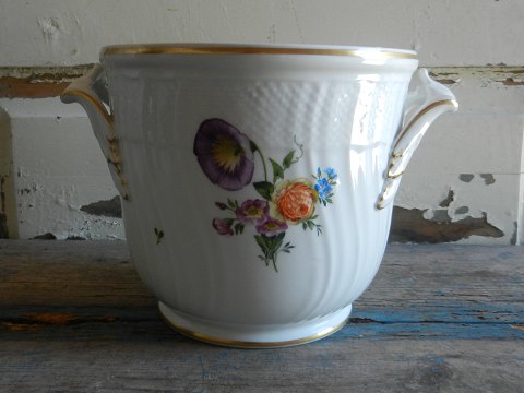 Royal Copenhagen Let Saksisk Blomst champagnekøler no. 493/1703