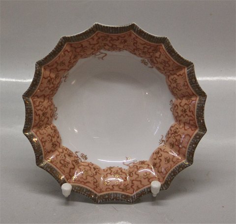 351 Asiet, rund bølget kant 17 cm  (8556) Kongelig Dansk Porcelæn Fairy Tale (Eventyr)