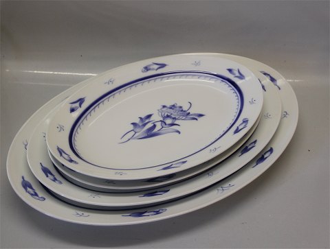 014 Stort ovalt stegefad 46 cm B&G Jubilæumsstellet Ovale Stegefade