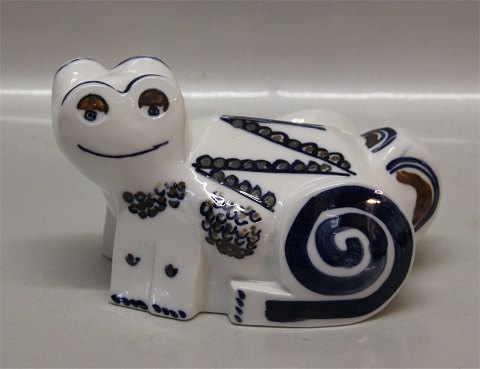 B&G Abstrakt figur: Glad frø 11.5 x 12 cm med Janus Hoved Steen Lykke Madsen