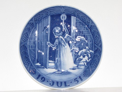 Royal Copenhagen Juleplatte 1951Engel