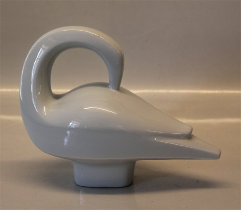 B&G fuglefigur B&G 4202 Svanefugl 21 cm, grå, Agnethe Jørgensen