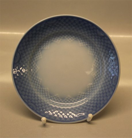 1003 Kagetallerken (Hotel) 17.5 cm (702) Bing & Grøndahl  Blå tone eller musling Hotelporcelæn