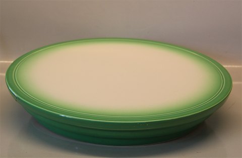 Ursula - det originale fra Royal Copenhagen  fajance  429 Stort Kagefad 38 cm grønt, 