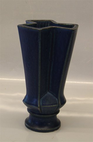 B&G Art Pottery B&G 5819 Blue Vase Lisa Engqvist 23 cm