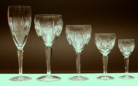 Heidelberg krystalglas,Lyngby glas