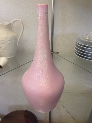 Bing & Grondahl Art Nouveua Crystalline glaze vase by Frederik August Hallin No 407