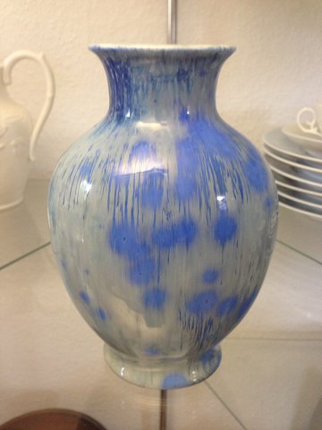 Royal Copenhagen Art Nouveau Krystal Glasur Vase af Ludvigsen