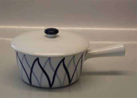 Lille Gryde med hank 7 x 22,5 cm Kasserolle med låg Dan-ild 40 Blå flamme eller Harlekin