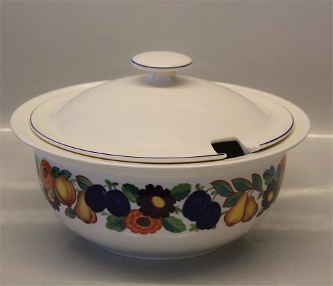 177 Lågskål - lille Terrin 20 cl. (1739177) 16 x 25 cm Gylden Sommer Kongelig Dansk Fajance