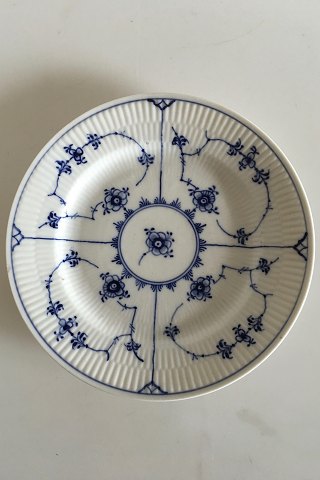 Royal Copenhagen Musselmalet Riflet Desserttallerken No. 179