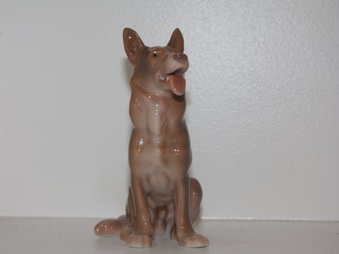 Lille Bing & Grøndahl figurSchæferhund