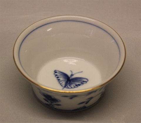 193 Small bowl for tea strainer d: 8.5 cm B&G Kipling Blue Butterfly porcelain with gold