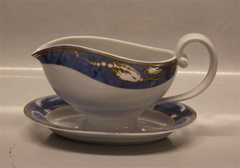 Royal Copenhagen Blå Magnolia 563 Sauceskål 3,5 dl /  12 x 20 cm