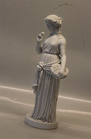 Bing & Grøndahl Blomsterpige Thorvaldsen Ca 1830 Biscuit 30 cm