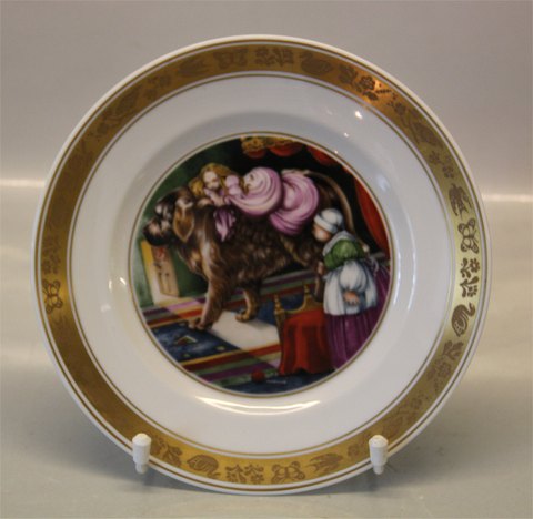 9628 The Tinder Box. The Hans Christian Andersen Plates 19 cm 1975 Pauline EllisonRoyal Copenhagen