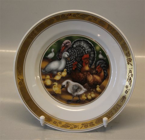 Royal Copenhagen 9628 The Ugly Duckling.The Hans Christian Andersen Plates 19 cm 1975 Pauline Ellison