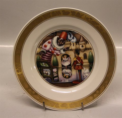 Royal Copenhagen 9628 The Steadfast Tin Soldier. The Hans Christian Andersen Plates 19 cm 1975 Pauline Ellison