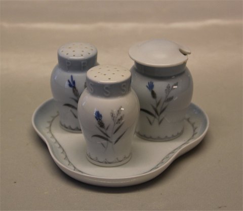 B&G Demeter 052 Plat-de-ménage Salt, peber og sennep med underfad