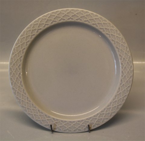 326 Luncheon Plate 21 cm Palet, Light Grey Cordial Nissen Kronjyden B&G Quistgaard  Stoneware