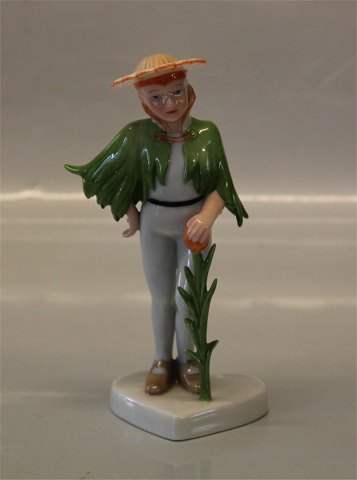 Royal Copenhagen figurine 046 RC Flowerboy 15 cm - Dressed up Children. Design Kararzyna Tomalak (1249046)