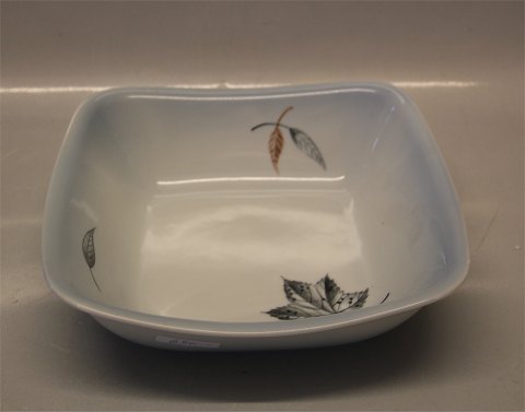 B&G Løvfald 043 Stor firkantet kartoffelskål 7 x 22,5 cm 