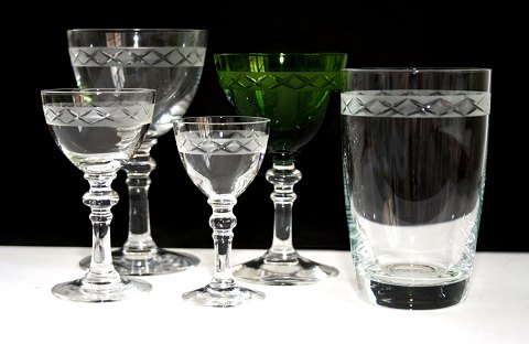Brattingsborg krystalglas,Holmegaard glasværk