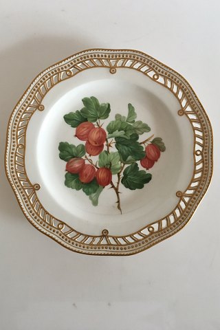 Royal Copenhagen Flora Danica Frugt Tallerken No 429/3584. Måler 22cm og er i perfekt stand. Pre 1900   No 100  113