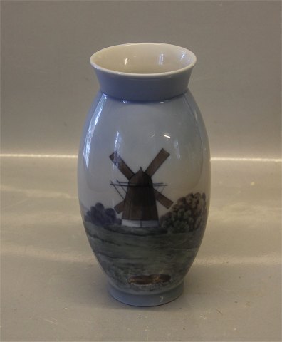 Bing & Grøndahl B&G 695-5420 Vase med mølle 20 cm