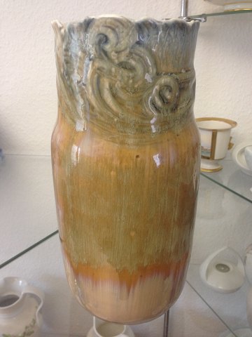 Royal Copenhagen Crystalline Glase vase by Valdemar Engelhardt & Svend Hammershøj from 1895 No D503 & 4860