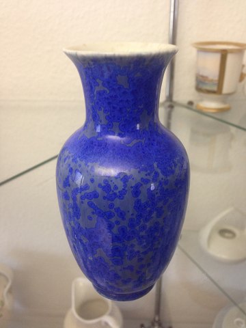 Royal Copenhagen KPM Krystal glasur Vase af ludvigsen, sjælden RC vase lavet på en KPM vase No 132