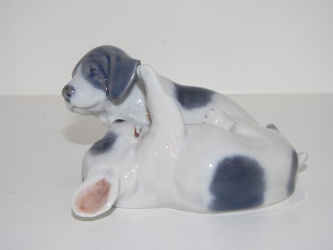 Royal Copenhagen figurLegende pointerhvlape