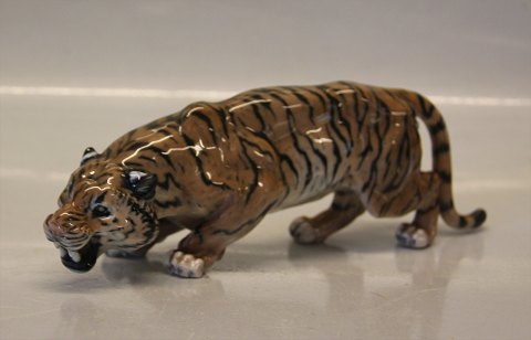 Sjælden Kongelig Dansk 4643 Kgl Tiger 7.5 x 21 cm Jeanne Grut