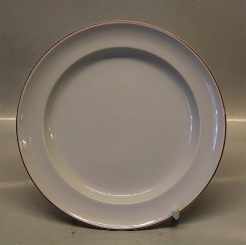 Red top 6294 Plate, flat 21 cm (621) Design Grethe Meyer Royal Copenhagen Porcelain