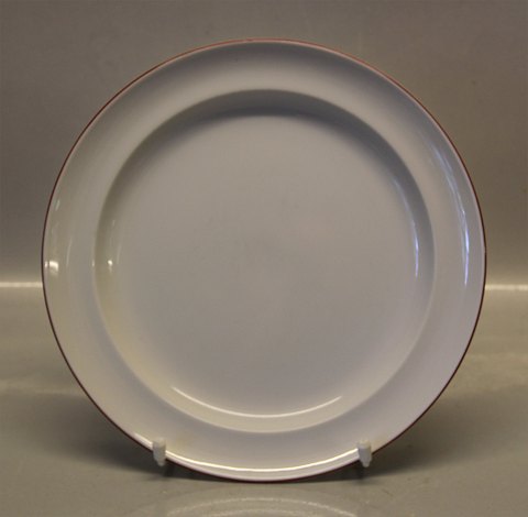 Rødtop 6295 Tallerken, flad 24 cm (624) Kongelig Dansk porcelæn  Design Grethe Meyer