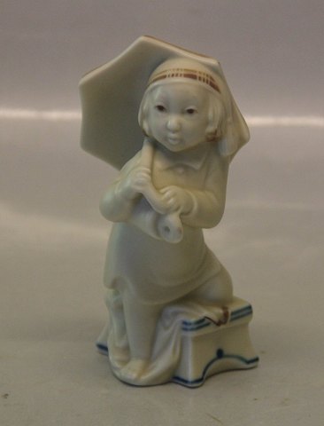 Aluminia mat porcelæn 211-274 Figur. Olelukøje  11.5 cm Aage Erhard 1930