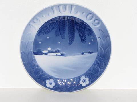 Royal CopenhagenJuleplatte 1909Snelandskab