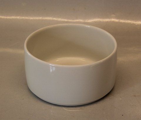 Hvidpot Kongelig Dansk porcelæn  Design Grethe Meyer 6287 ? Krukke uden låg 6 x 11,5 cm