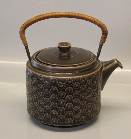 Umbra - Brown version of Azur Nissen Kronjyden B&G Quistgaard  Stoneware 654 Tea pot medium 15 x 18 cm 1 l