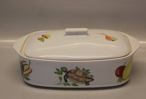 Dan-Ild 50  Fruit and Vegetables Lidded dish 10 x 29 x 11 cm