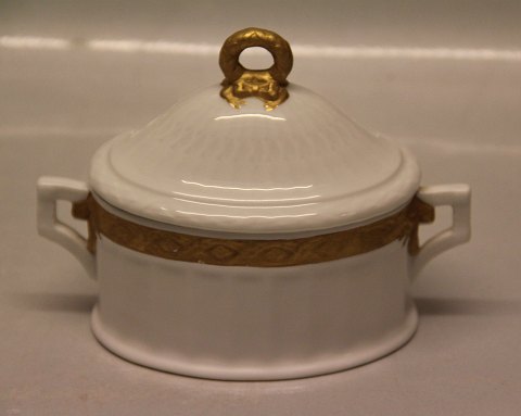 Kongelig Dansk Viftestellet, Guld 414-11561 Sukkerskål 17.5 cl 10 x 13 cm (1114141)
