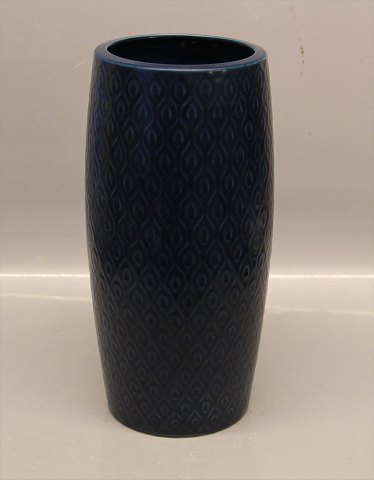 Aluminia Copenhagen Faience 2648 Marselis High Blue vase 27.5 cm  Nils Thorsson 1953