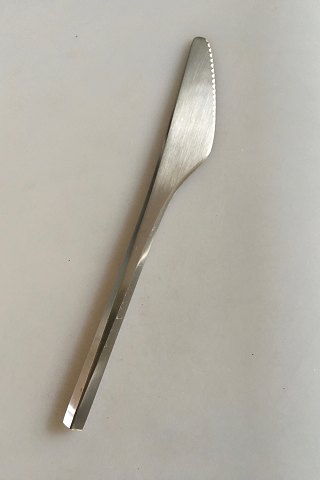 Georg Jensen Stainless Prism Matt Dinner Knife with Grill Blade