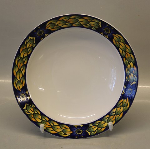704 Plate, deep 8"/dyb 20 cm (1736704) Royal Copenhagen Faience Blue Pheasant Chr. Joachim Aluminia