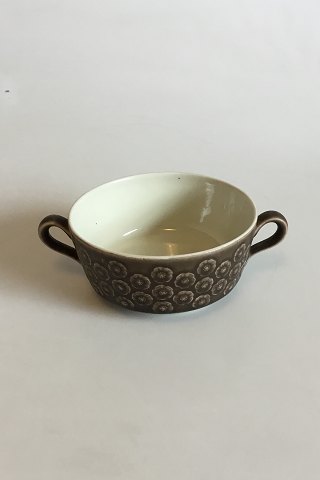 Bing & Grondahl Kronjyden Brun Azur Bouillonkop